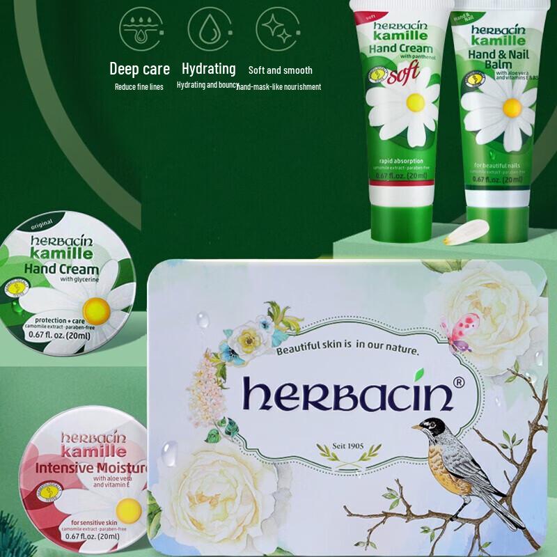 Herbacin Kamill Hand Cream Collection Set
