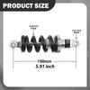 150mm Rear Shock Absorber, Absorber Replacement And Repair, 750lb Suspension Spring for Karts.