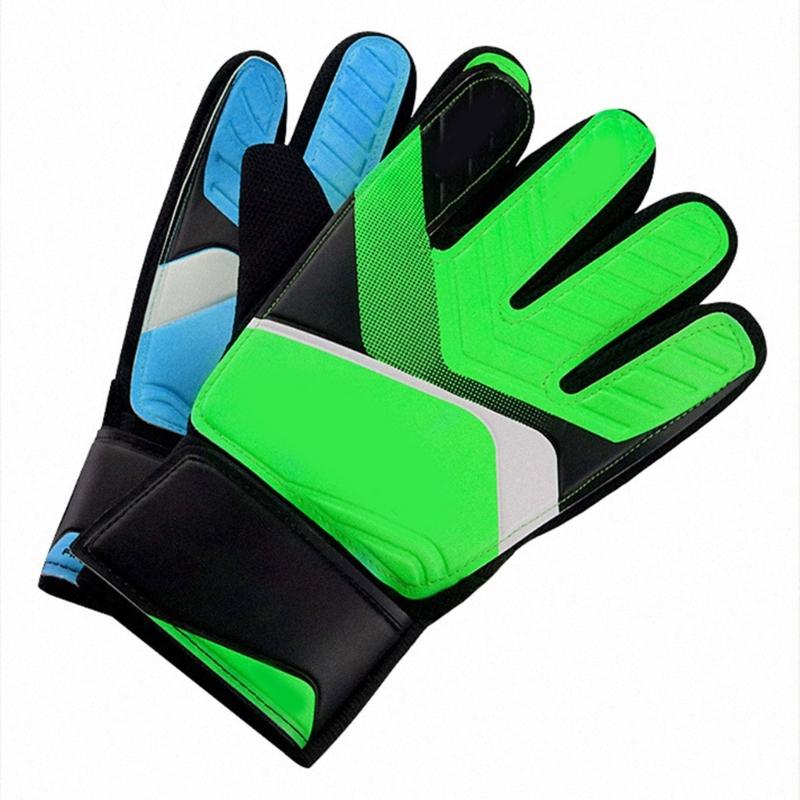 Kids Soccer Goalkeeper Gloves Antislip Grip Comfortable Durability Gloves for Junior Players