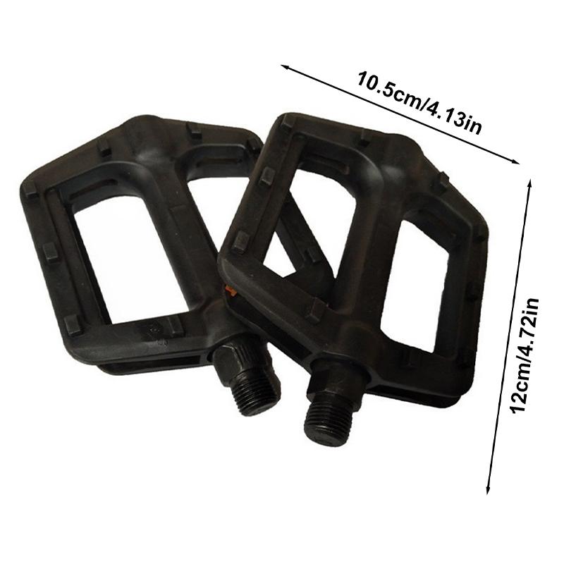 1 pereche pedală de bicicletă rutieră anti-alunecare cu rulment DU pedală de bicicletă cu greutate ușoară platformă de ciclism pedală clasică accesorii pentru ciclism