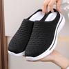 Summer New Sports Shoes for Women Wearing Baotou Cloth Slippers Women's Mesh Shoes Half Slippers for Women