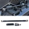 Motorcycle CNC CUT Shift Linkage Shifter Link Round Rod For Harley Softail Fat Boy Breakout Touring Street Electra Road Glide