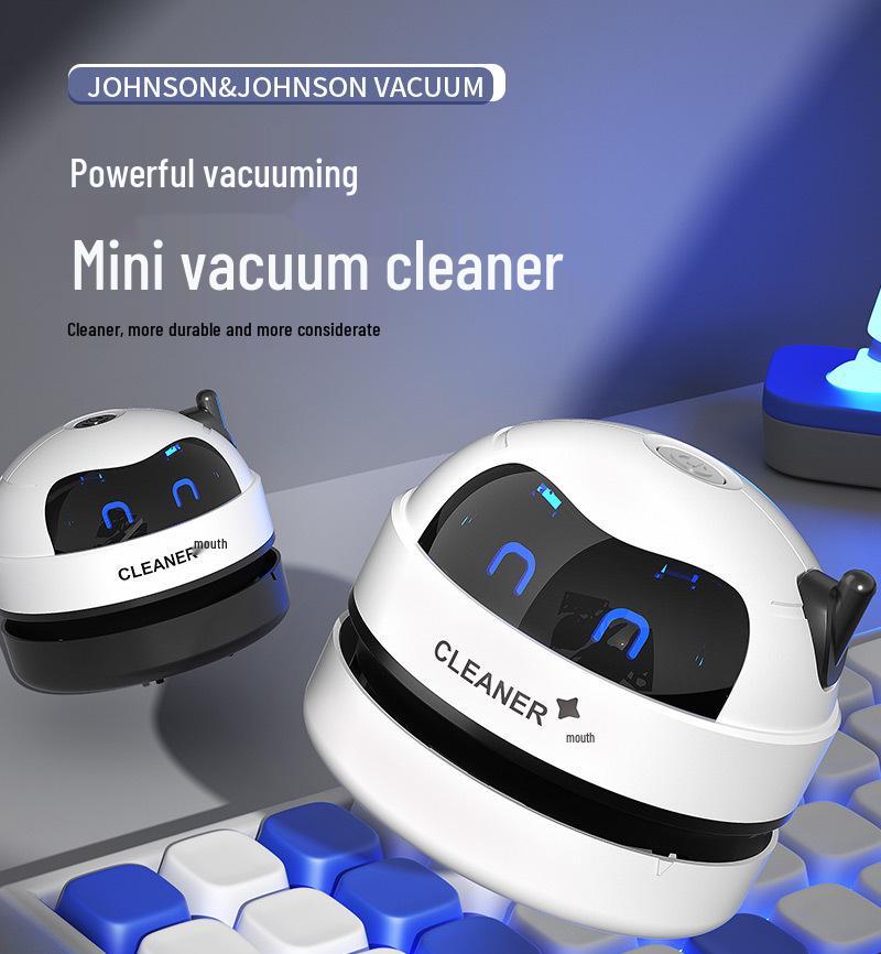 Desktop Vacuum Cleaner for Pencil Shavings & Dust - Powerful Suction for Students and Children