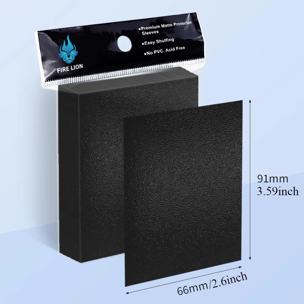 100 Counts 66*91mm Card Sleeves Top Loaders Trading Cards Penny Soft Baseball Card Sleeves Protectors for MTG Card Baseball card