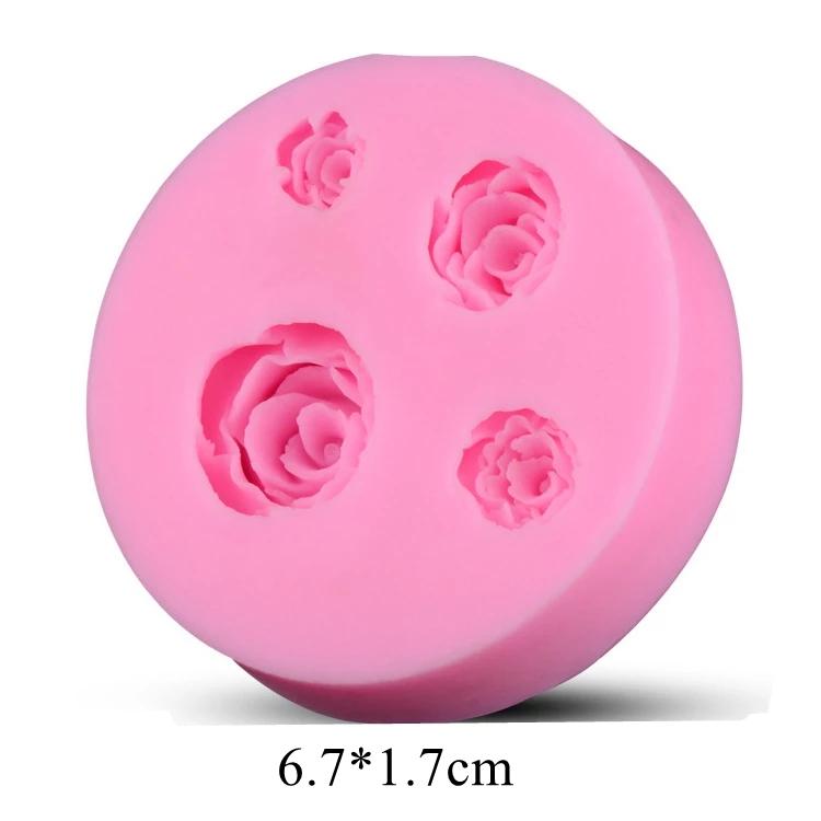 

Силиконовая форма для цветов, помадка, украшения тортов, кексов, желе, конфет, шоколада, украшения, инструменты для выпечки