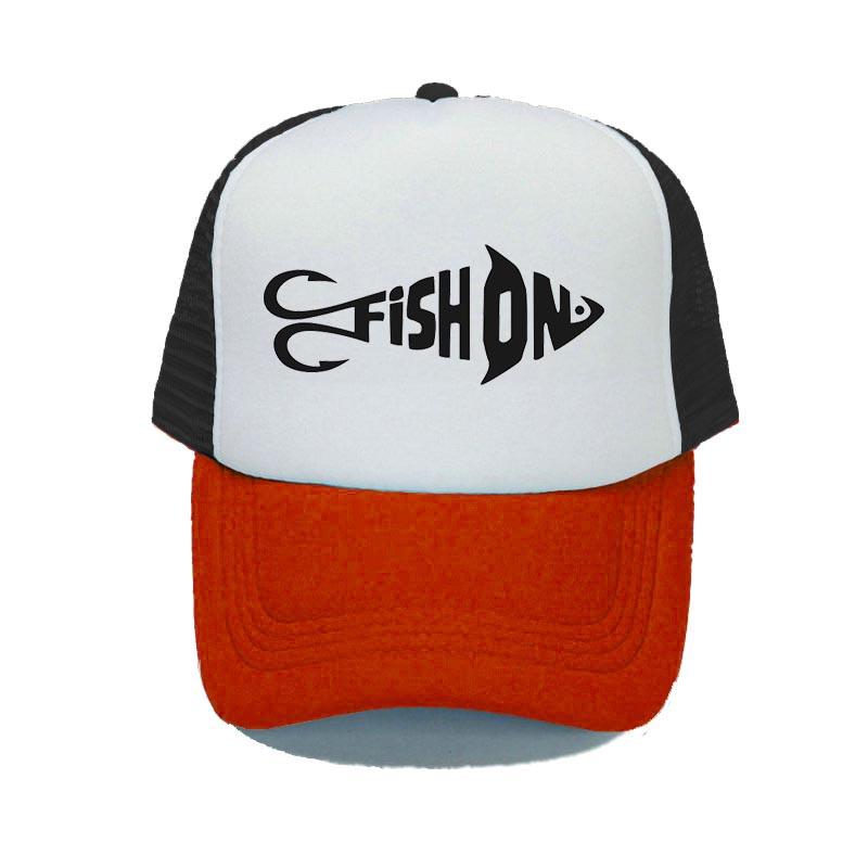 Animal Fish Farm Snapback Trucker Hat Cap Jalan Kuari Fisherman Bone Dad Hats Original Mike Trout Fish Mesh Hunting Hat YY339