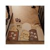 Cartoon Mimi Non-Slip Door Mat - Easy Clean, Dirt-Resistant, Cuttable Silk Loop Foot Pad for Home