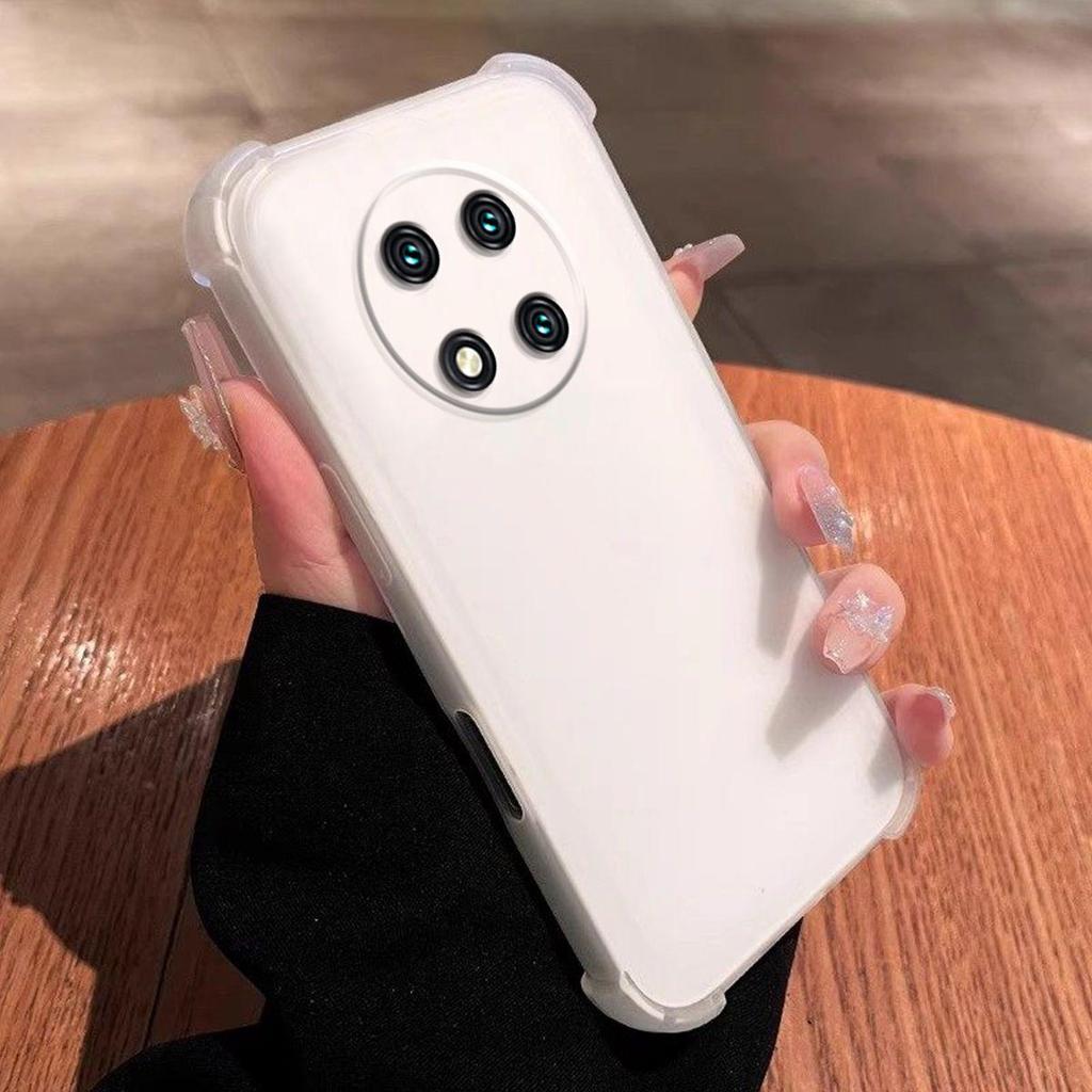 Case for HONOR X9c Shockproof Airbag Bumper Casing Frosted Translucent Cover