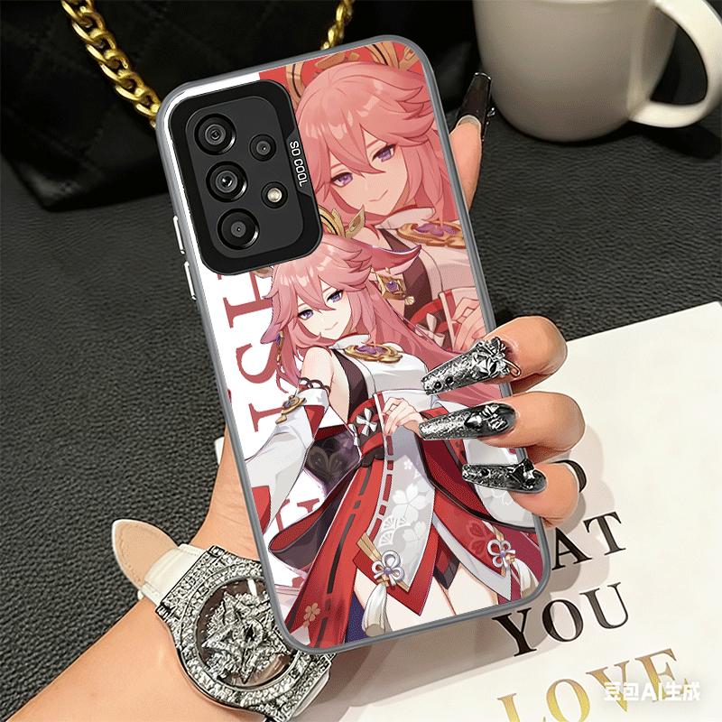 Genshin Impact Anime Soft Phone Case for Samsung A17 A16 A15 A14 A13 A57 A56 A55 A54 A53 A37 A36 A35 A34 A33 A26 A25 A24 A23 A52
