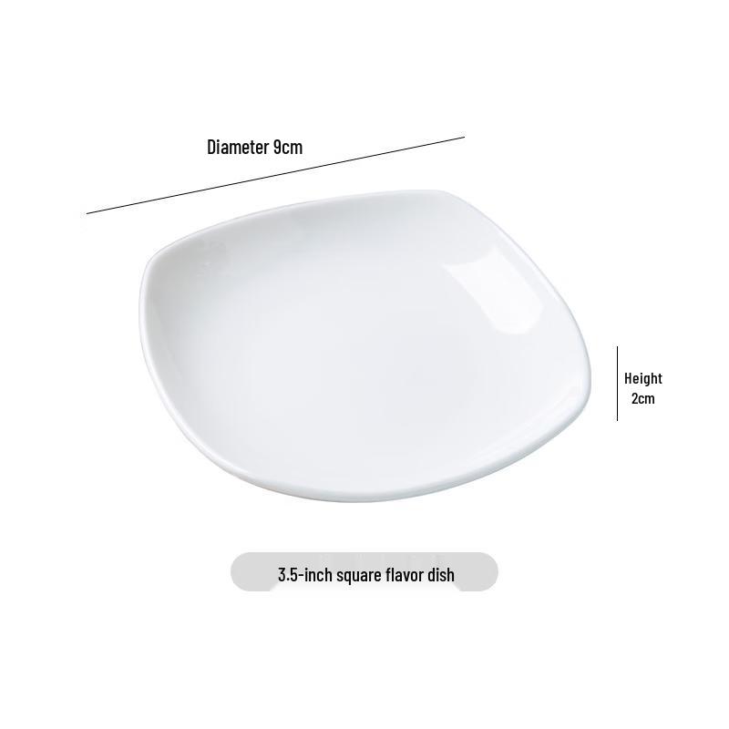 777 Minimalist Bone China Sauce and Seasoning Dishes