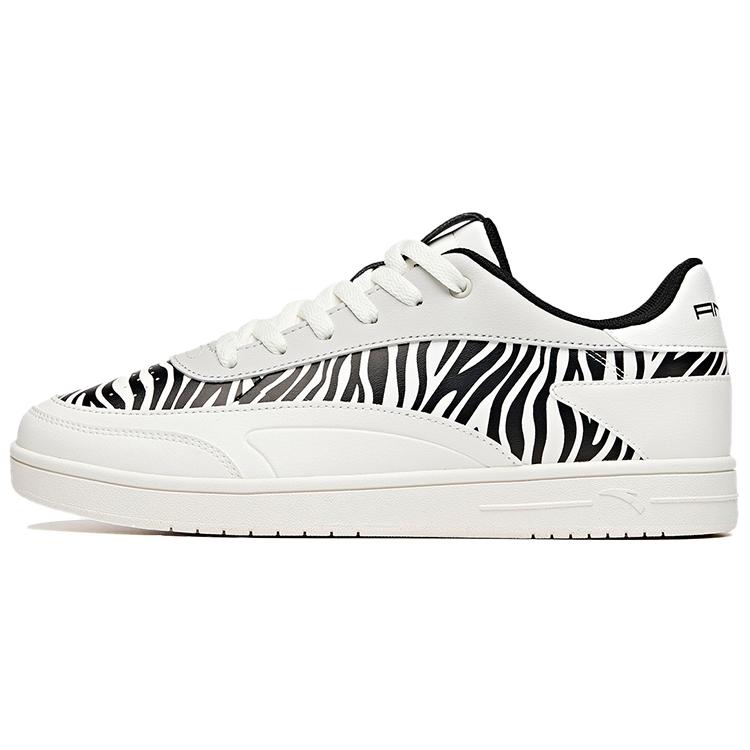 

new ANTA Skateboard Shoes Men s Low top Ivory White/Shade 1 Gray/Black 44.5