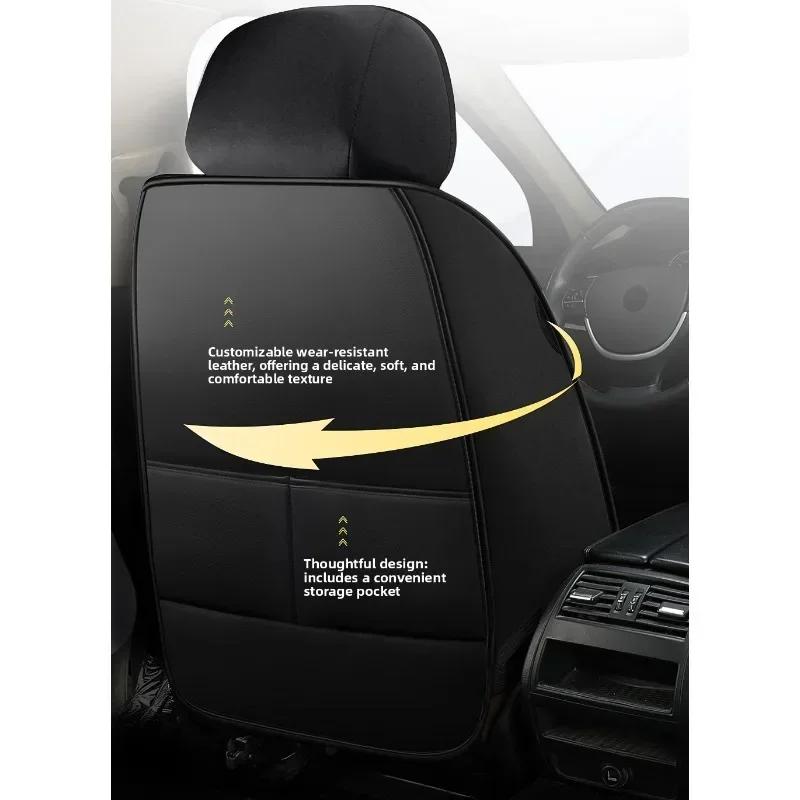 Full Coverage Universal Pu Leather Car Seat Covers for KIA Sportage Ceed Rio Niro Optima Soul Spectra Sorento Car Accessories