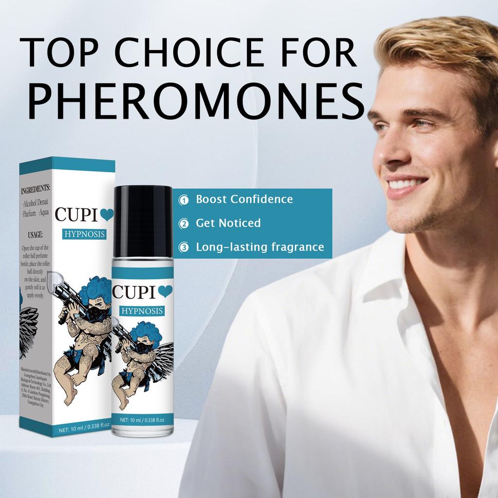 CUPI HYPNOSIS Unisex Perfume 10ml, Long-Lasting Scent, Gender Neutral Fragrance, Portable Travel Size