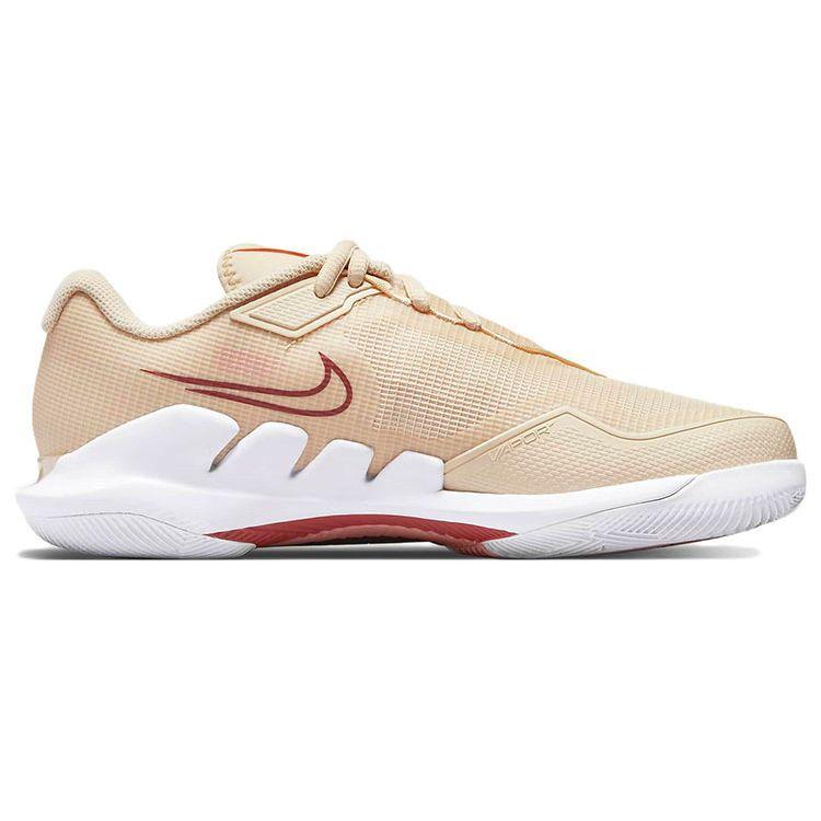NikeCourt Air Zoom Vapor Pro Pearl White Bleached Coral Women Sneakers Cream Canyon-Rust CZ0222-261