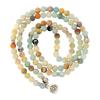 Hot-selling 8MM matte natural stone elastic bracelet popular handmade jewelry in Europe and America