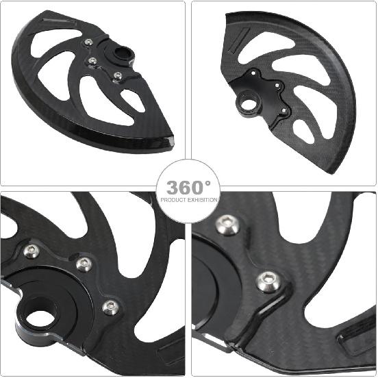 Carbon Fiber Front Brake Disc Guard for Surron Sur Ron Light Bee X/S Talaria Sting MX3/R MX4 Talaria XXX Segway X260 X160 Electric Dirt Bike