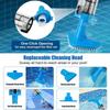 3 In 1 Pool Vacuum Rechargeable Multifunctional Electric Swimming Pool Vacuum Cleaner For Bathtubs Fish Pools US Plug 100-240v