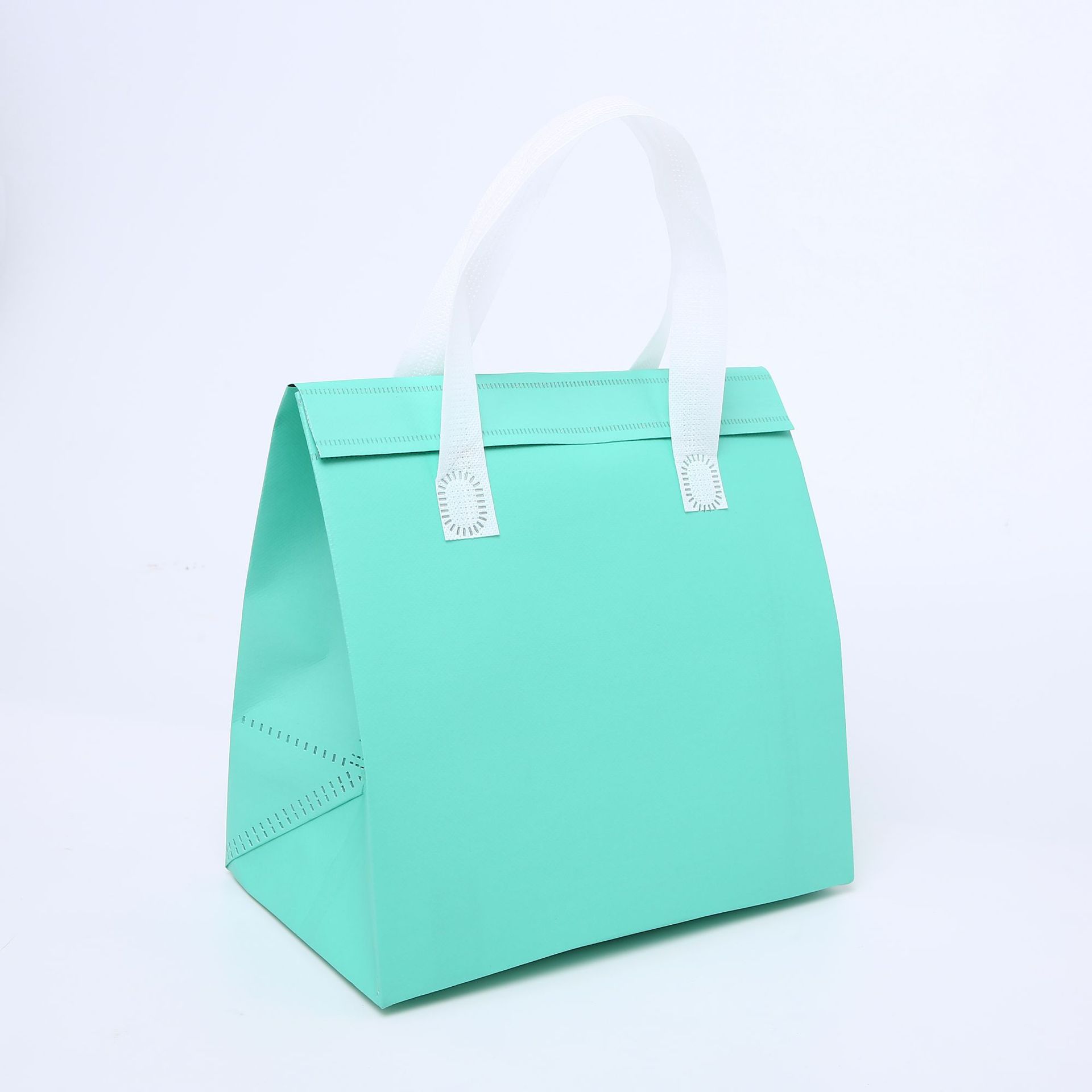 

Сумки для сохранения свежести и термоизоляции Не тканые Алюминиевая фольга Мешочки для доставки Подходят для торта Холодных напитков Пиццы Барбекю Упаковка на вынос Карман 21x11x26cm 50pcs зелёный