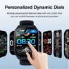 2.01'' HD Curved Screen Smartwatch IP68 Waterproof Intelligent Motion Recognition Algorithm 123 Kinds Of Sport Modes Watch