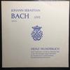 LP Record JOHANN SEBASTIAN BACH HEINZ WUNDER  Live ASR04 ArpSchnitgerR Germany Classical Used