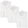 Atelier Sanrokugo BD White Button-Down Dress Shirt 3-Piece Set for Men, White, BD, Neck