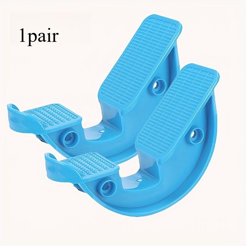 

1 ПАРА Колесо-удлинитель педали с наклоном, Многофункциональная балансировочная платформа для тренировки голеностопа и гибкости, Компактное нескользящее спортивное оборудование, Педаль для йоги, синий