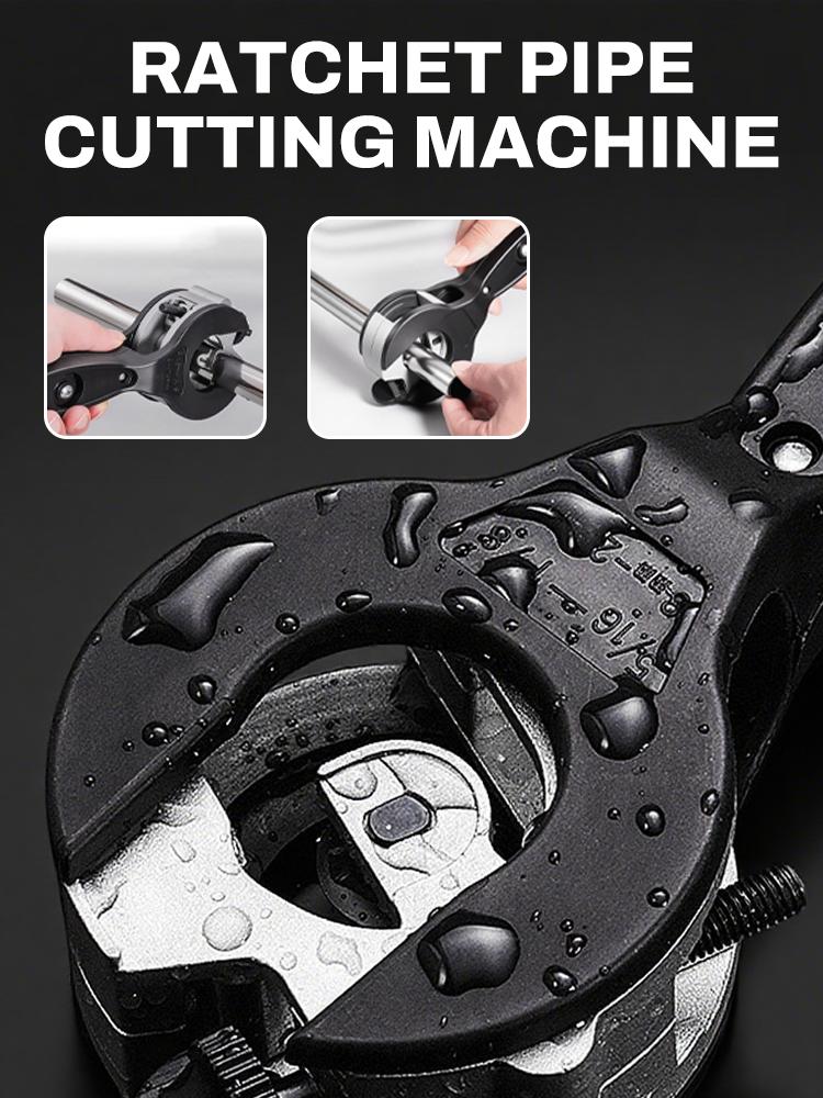Ratcheting Tubing Cutter 8-29mm Universal Pipe Cutter Stainless Steel Copper Aluminium Ratchet Scissors Hose Cutting Hand Tools