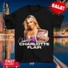 Signed New Raw Women Charlotte Flair Shirt Black Unisex Size S-5XL Unisex T-Shirt