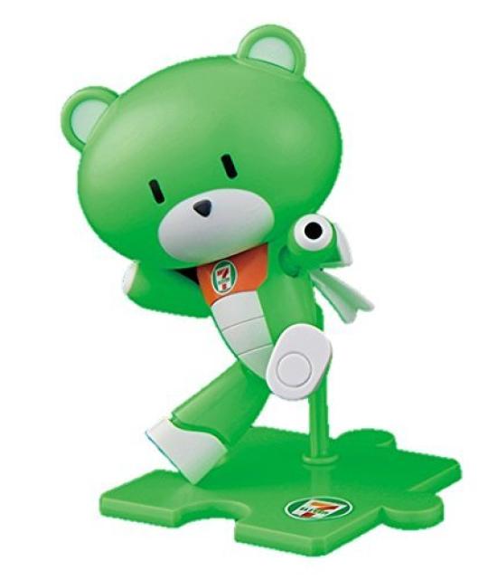 BANDAI HGPG Set Farbige Kunststoffmodelle 1/144 Petit'gguy Seven-Eleven Vorgefärbt