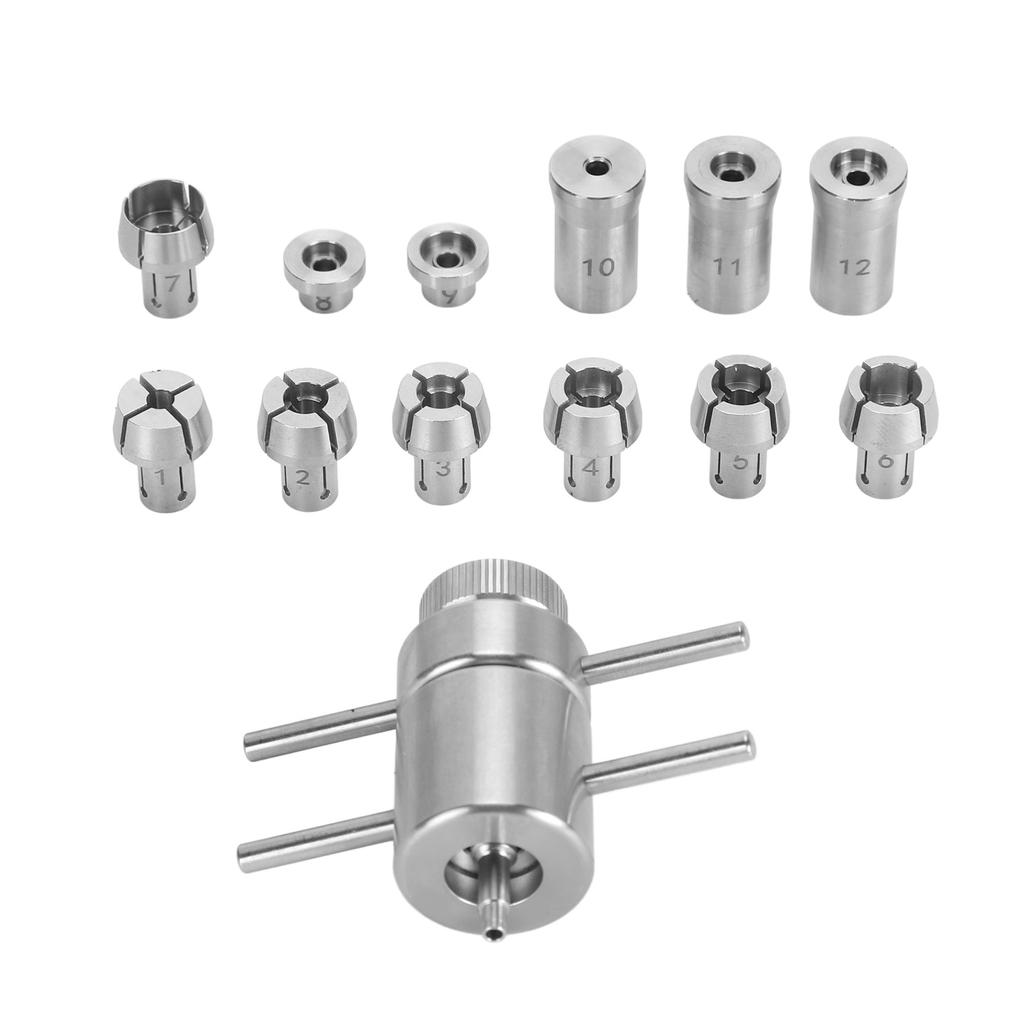 Dental Handpiece Bearing Repair Tools Stainless Steel High Speed Handpiece Bearing Removal Tool with Storage Box
