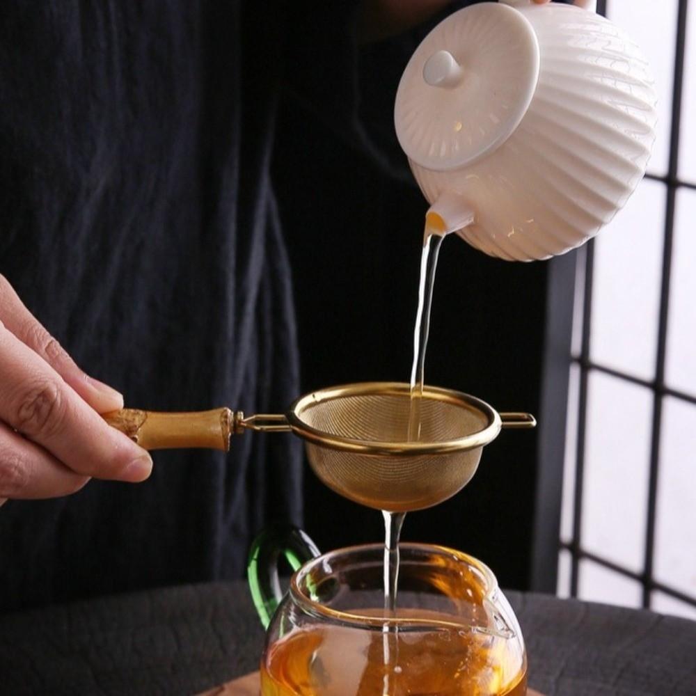 New Stainless Steel Matcha Sifter Very Fine Mesh Easy to Clean Tea Strainer Small Rust-Proof Cocktail Sieve for Kitchen