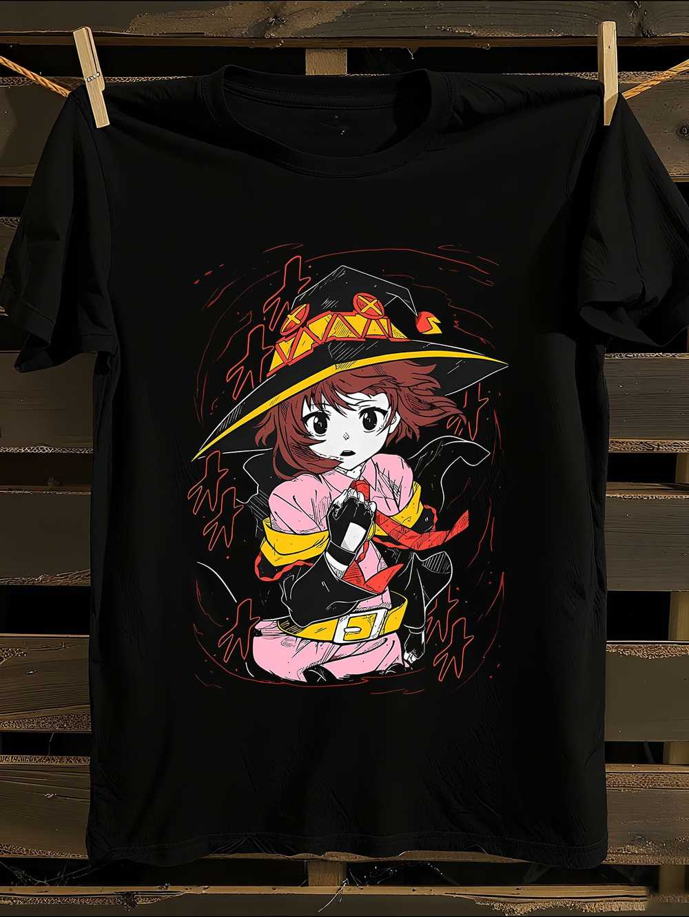 Аниме футболка Коносуба Мегумин XXXXL