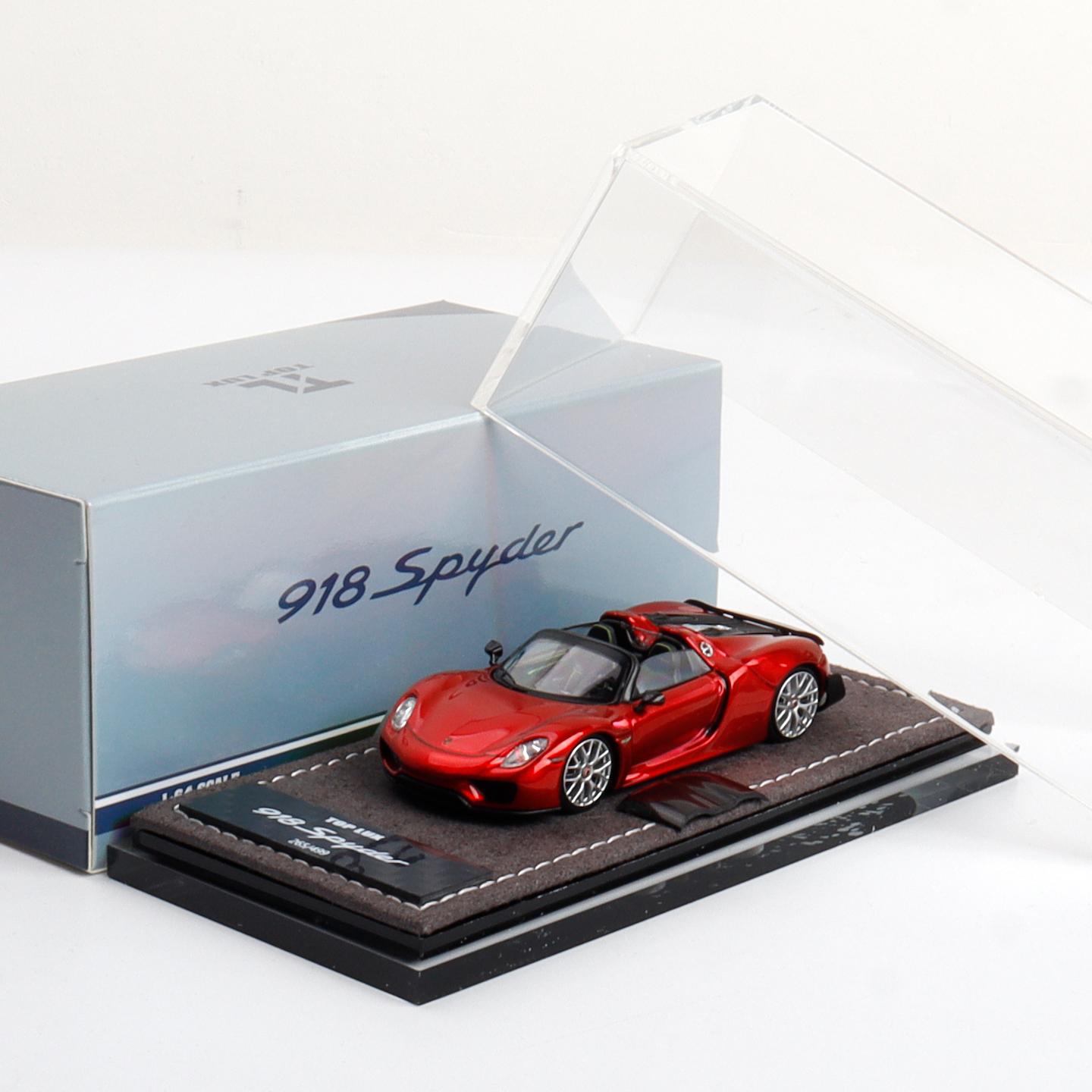 Top Lux 1/64 918 Spyder Voiture de Course en Alliage Modèles Réduits & Véhicules Jouets Modèle de Voiture Modèle Réduit Miniature Pour Enfants gray