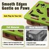 1 PCS Felt Cat Toy Maze Box Interactive Puzzle Game With 2 Balls For Indoor Cats Hunting Exercise Self Play Scratch Resistant