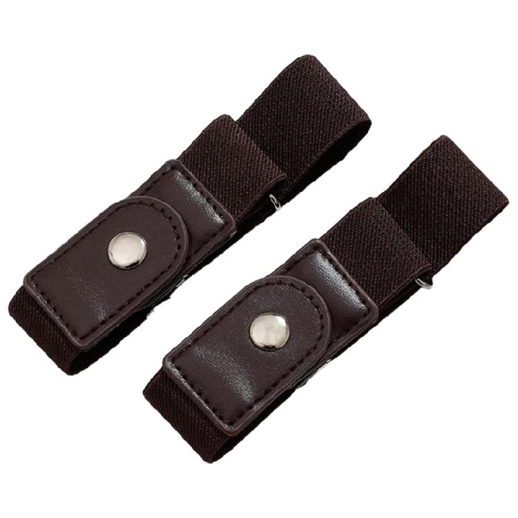 Jean Button Stretch No Sew Waist Button Waist Buckle Quick Button Elastic Belt