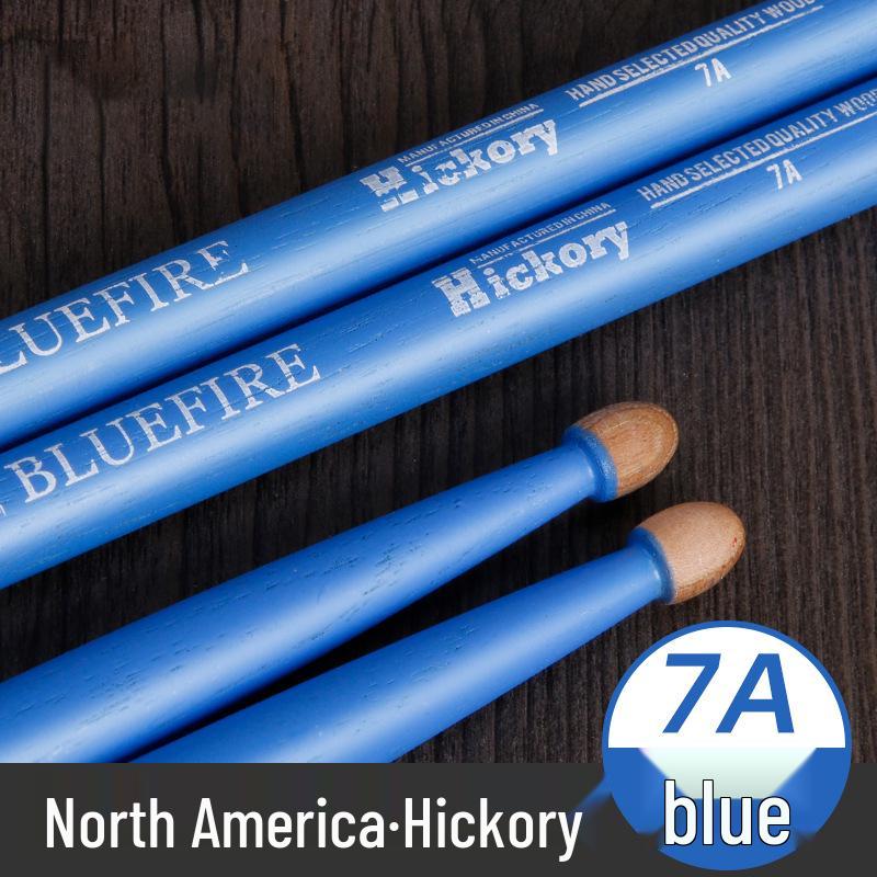 Han Lan Huo Solid Wood Drumstick Holder & Stand for 5A/7A Children's Drumsticks, Walnut Wood