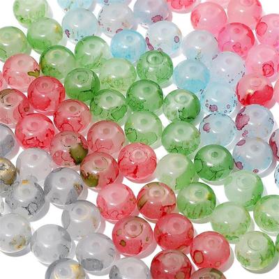 30pcs 10X8mm Flat Round Crystal Glass Beads for Necklace Bracelet DIY Jewelry Making Accessories