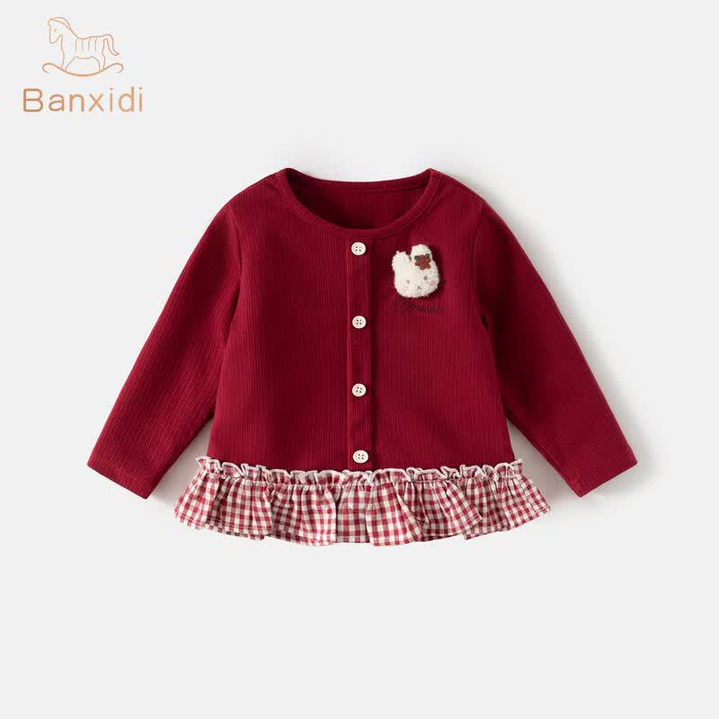 Banxidi Girls' Long-Sleeve T-Shirt
