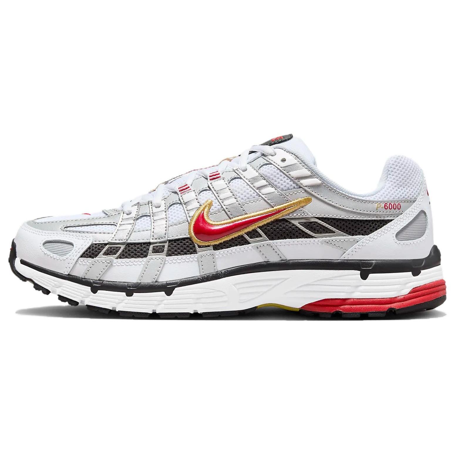 Nike P-6000 Platinum Varsity Red Men s CD6404-102 EU 40.5