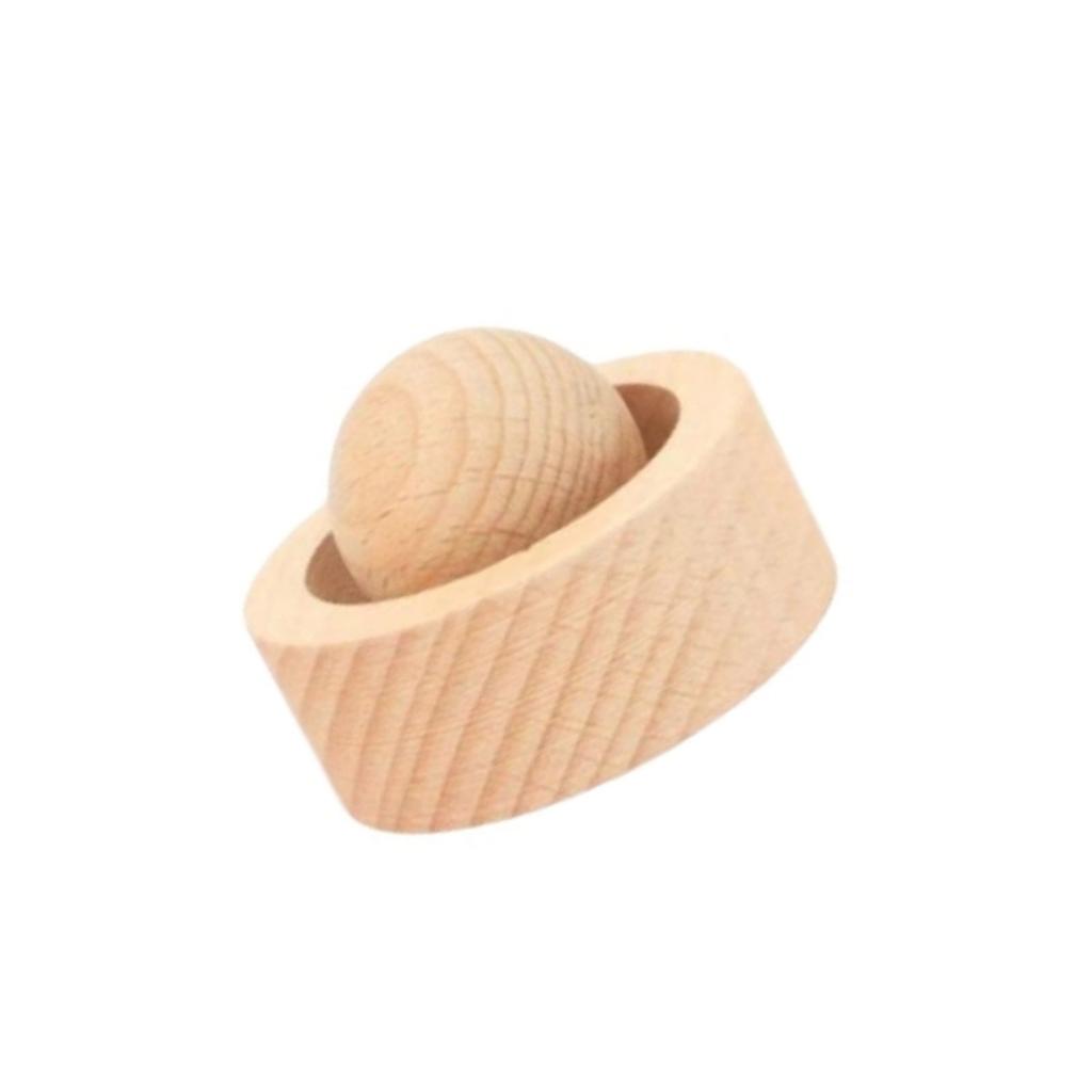 Natural Wood Essential Oil Diffuser Ball Handcrafted Solid Wood Aromatherapy Decor For Home Office And Car Use