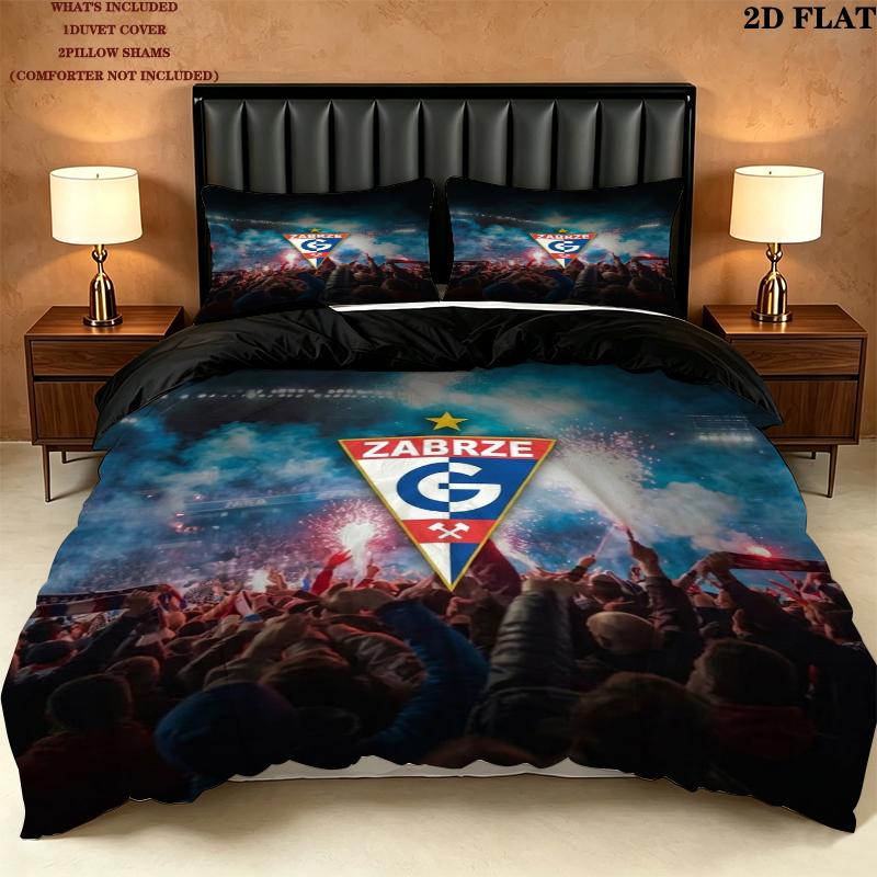 Grnik Zabrze Pattern Bedding uilt Set uilt Cover Pillowcase Home Decoration Birthday Gift (1 * duvet cover + 2 * pillowcase without core)