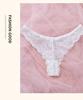 New European & American Sexy Lace See-through Ultra-thin Comfort Bra & Panty Lingerie Set