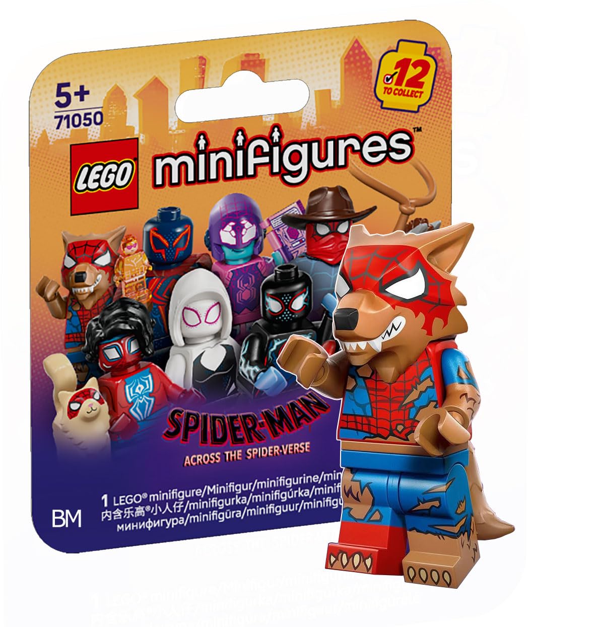 

LEGO Spider-Man: Across the Spider-Verse Minifigure Peter Parker/Werewolf Spider-Man [71050-12]