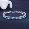 Crystal Zircon Women'S Bracelet, Diamond-Encrusted Bracelet Women, Gift Colored Treasure.