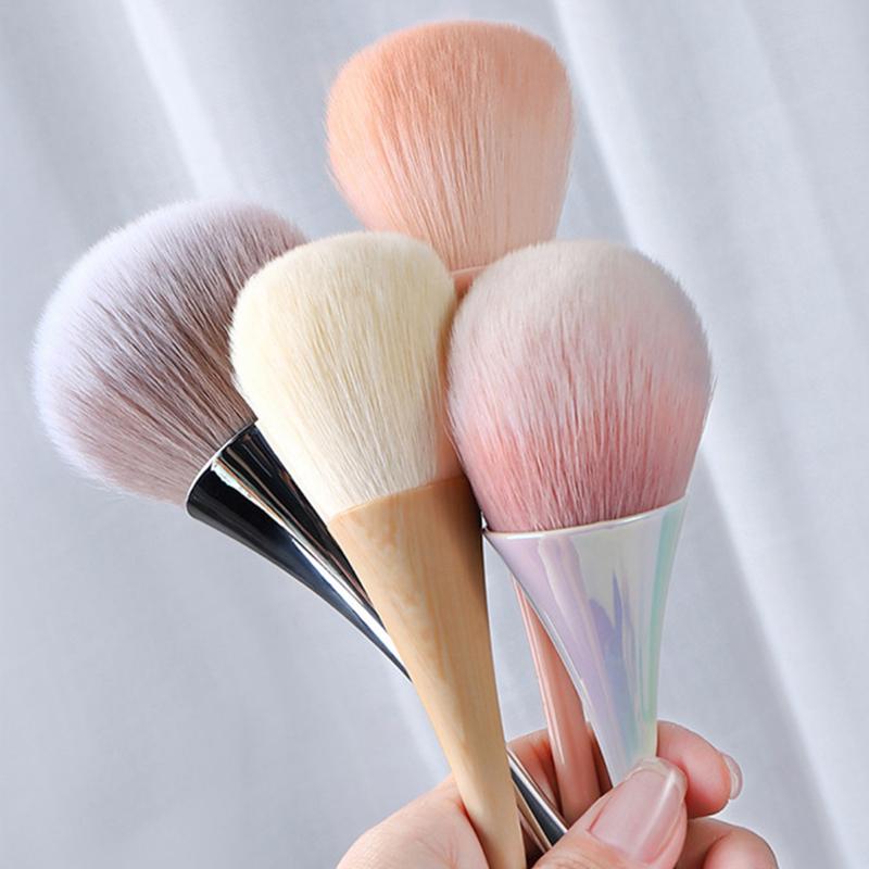 7 Style Nail Cleaning Dust Brush For Manicure Beauty Long Handle Brush Blush Powder Gel Nail Accessories Tool