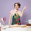 1pc Colorful Paint Splash Apron Artistic Design Kitchen Cooking Bib for Artists