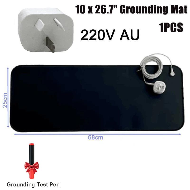 Erdungsmatte für Füße 3 mm verdickt Erdungs-Pad verbessert Schlaf Schmerzlinderung Entzündung reduziert Angst für die Arbeit