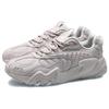 Li Ning Cat Paw Lite Fabric Cushioning Slip Resistant Abrasion Resistant Low Top Running Shoes Men's Gray AGLQ107-2