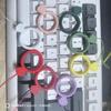 Silicone Colorful Phone Lanyard & Keychain with Anti-Lost Ring