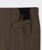 MUSINSA STANDARD Semi-Wide Hidden Banding Slacks [Brown]